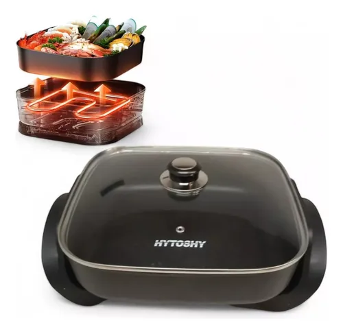 Olla Electrica Sarten Cocina Multifuncion 1500w PA-2005 - Imagen 3